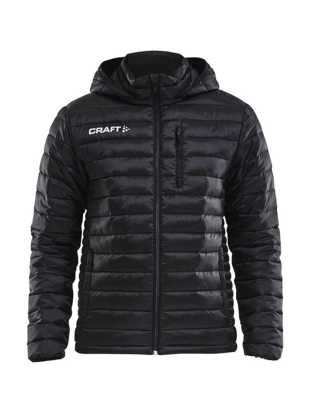 Craft Team Rivs Isolate Black Insulated Hooded Puffer Jacket
